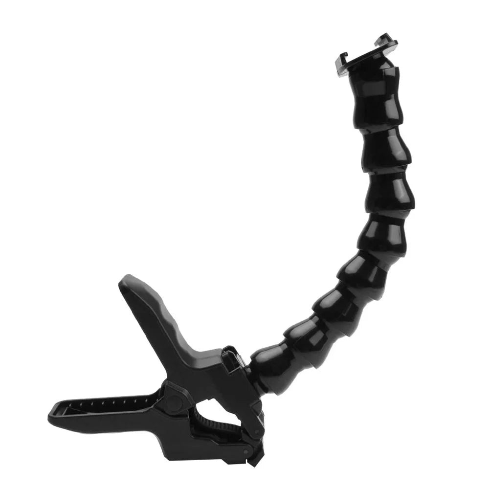 PULUZ PU179 Jaws Flex Bent Neck Clamp Mount for GoPro Hero 7/6/5 - 3
