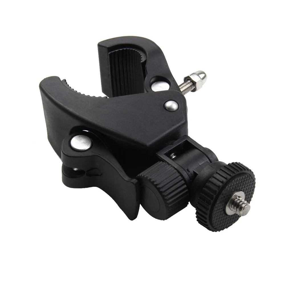 PULUZ PU177B Motorcycle Bicycle Handlebar Holder Stand for GoPro Hero 7/6/5, DJI OSMO Action Camera - 3