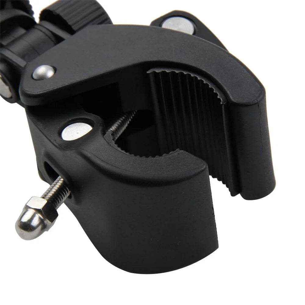 PULUZ PU177B Motorcycle Bicycle Handlebar Holder Stand for GoPro Hero 7/6/5, DJI OSMO Action Camera - 4