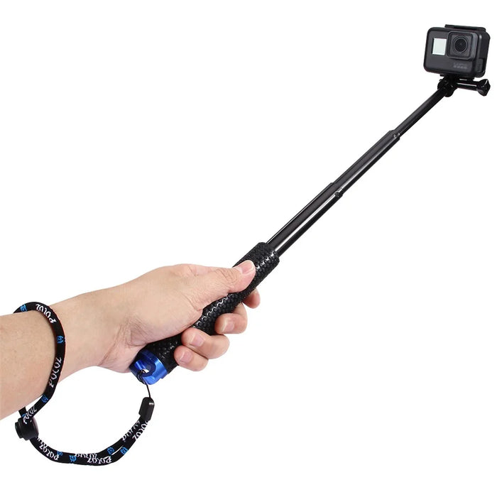 PULUZ PU150 Handheld Extendable Pole Monopod for GoPro Hero 7/6/5/5 Session/4Session/4/3+/3/2/1, DJI Osmo Action Camera - 2