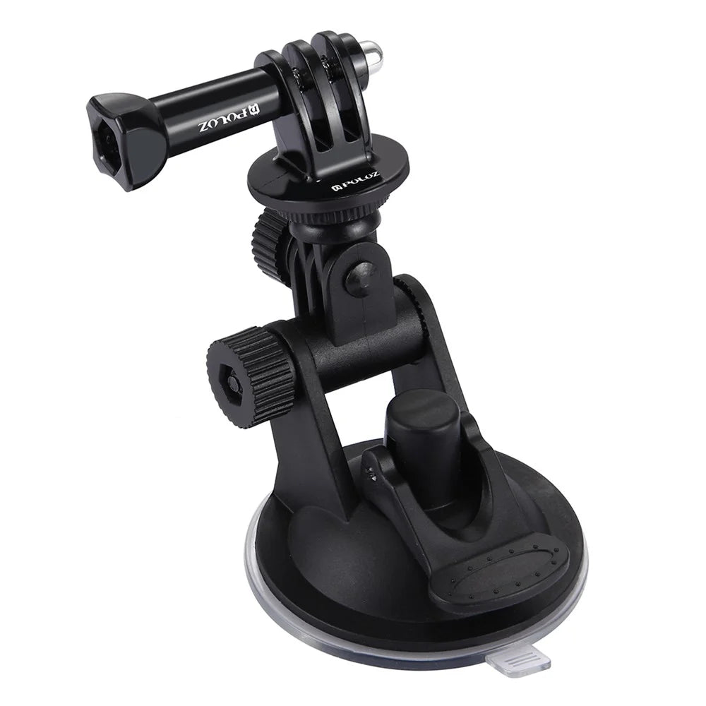 PULUZ PU51 Car Suction Cup Mount with Screw Tripod Mount Adapter Storage Bag for GoPro Hero 7/6/5, DJI OSMO Action Camera - 3