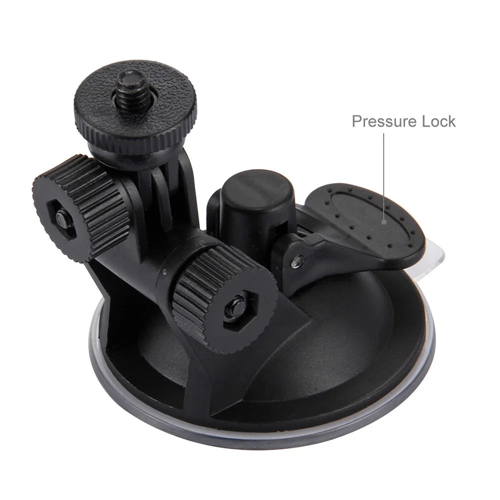 PULUZ PU51 Car Suction Cup Mount with Screw Tripod Mount Adapter Storage Bag for GoPro Hero 7/6/5, DJI OSMO Action Camera - 4