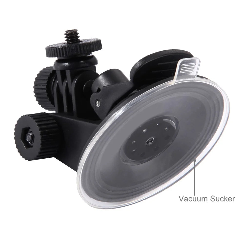 PULUZ PU51 Car Suction Cup Mount with Screw Tripod Mount Adapter Storage Bag for GoPro Hero 7/6/5, DJI OSMO Action Camera - 5