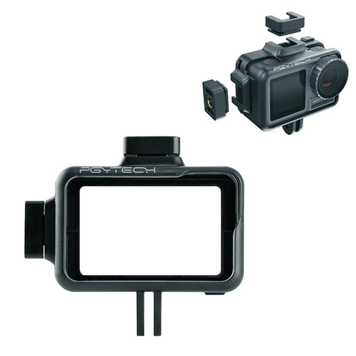 PGYTECH OSMO ACTION Camera Cage Protective Case for DJI Osmo Action Sport Camera Frame Cover Shell Housing Accessories - 1