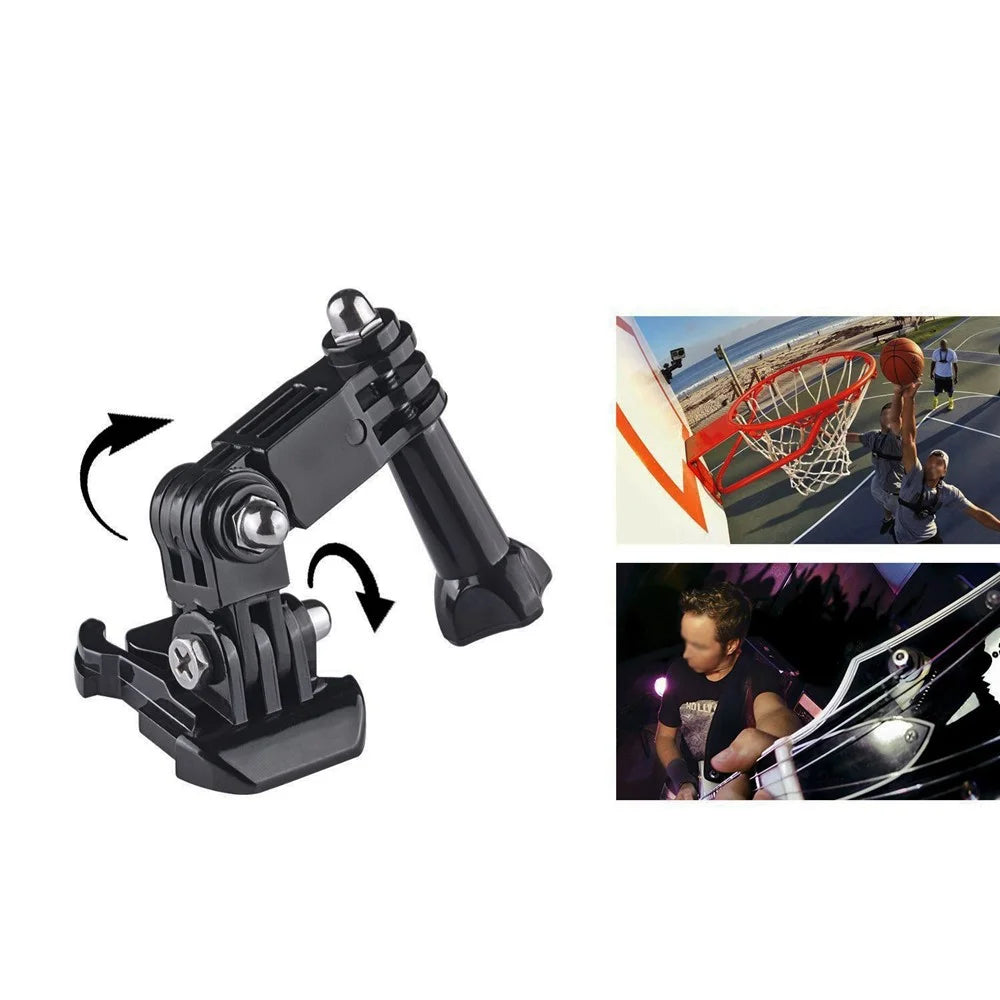 34-in-1 Sports Accessories Kit with Chest Belt, Headstrap, Bicycle Mount for GoPro Hero 4/3+/3 Xiaomi Yi - 3