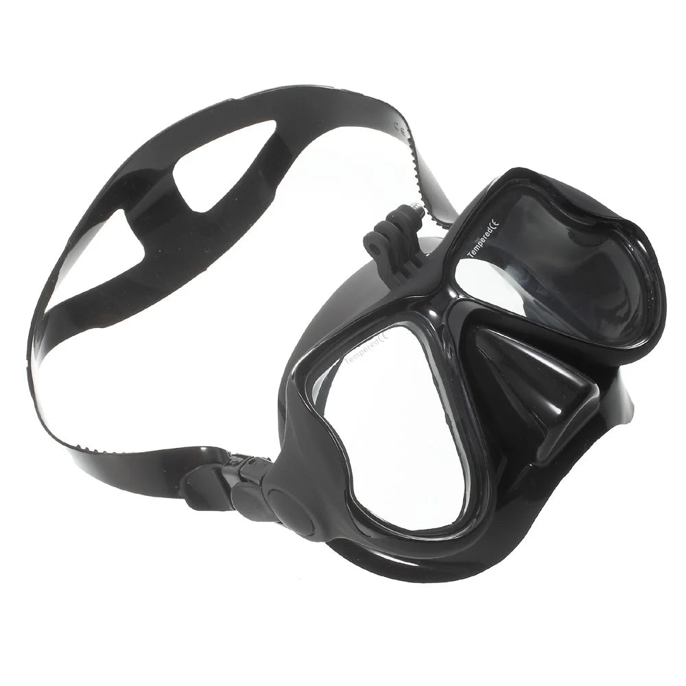 Diving Mask Scuba Goggles Glasses with Camera Mount for GoPro Hero 4/3+/3/2/1 SJ4000/SJ5000 etc - Black - 3