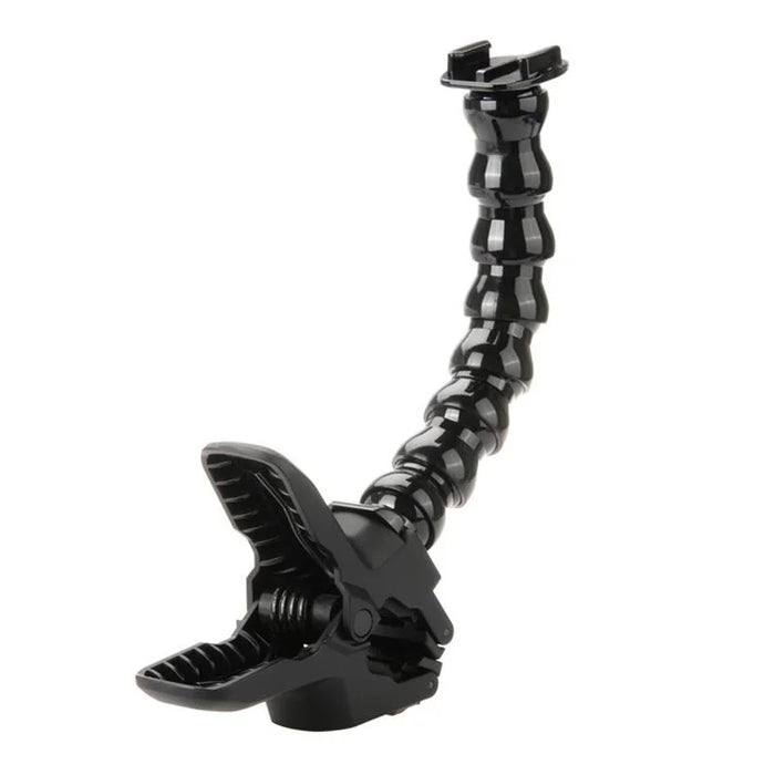 Jaws Clamp + 8-Section Gooseneck Arm Mount Set for GoPro Xiaoyi SJCAM - 2