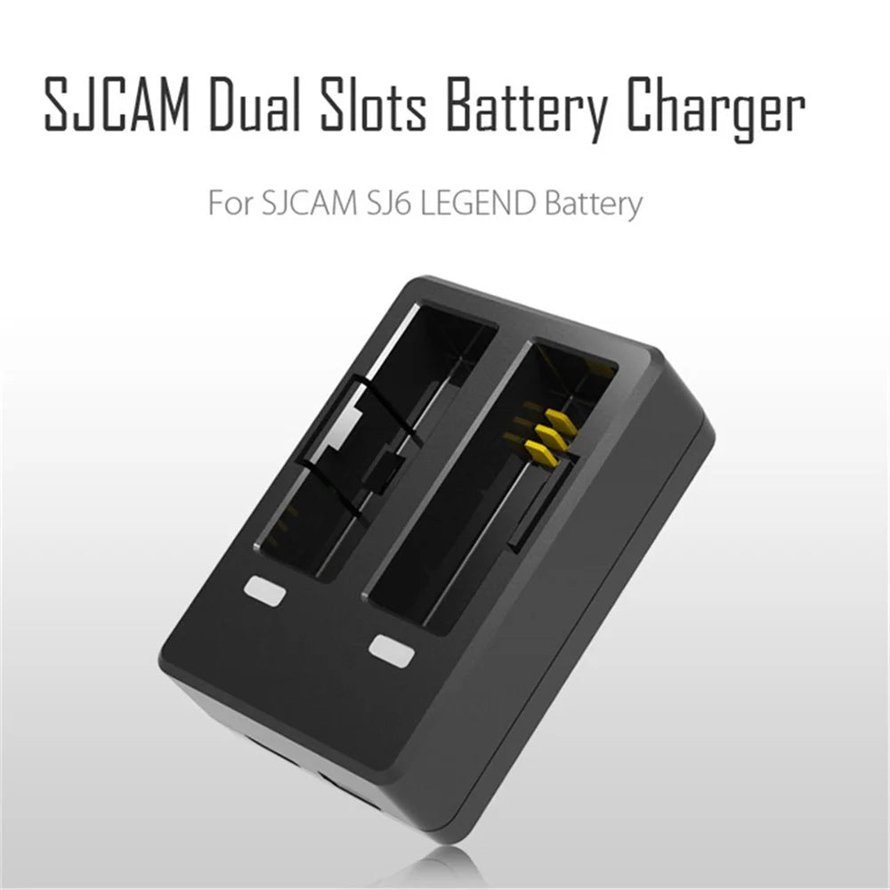 SJCAM Dual Slot Battery Charger for SJCAM SJ6 Legend - 5