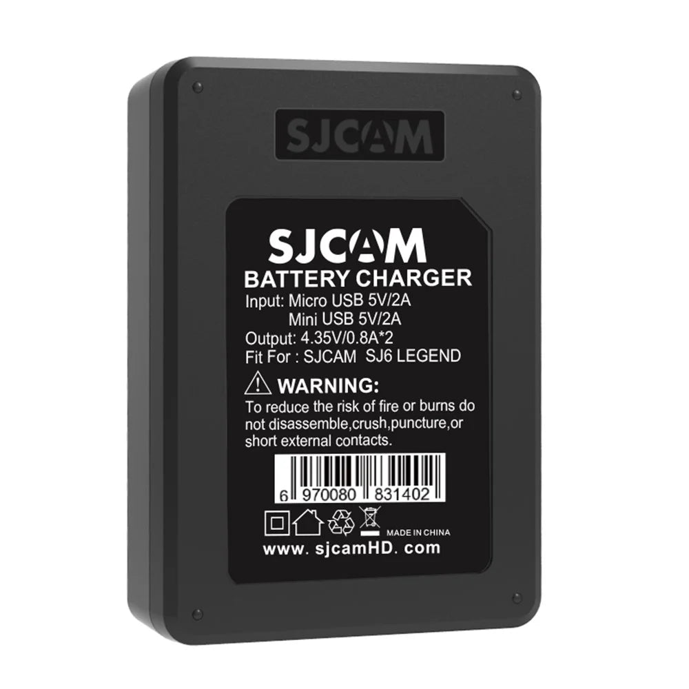 SJCAM Dual Slot Battery Charger for SJCAM SJ6 Legend - 6