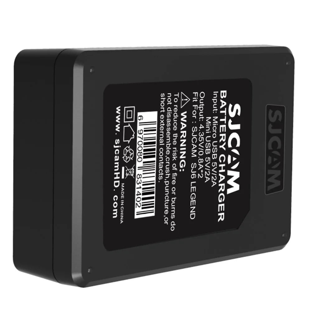 SJCAM Dual Slot Battery Charger for SJCAM SJ6 Legend - 7