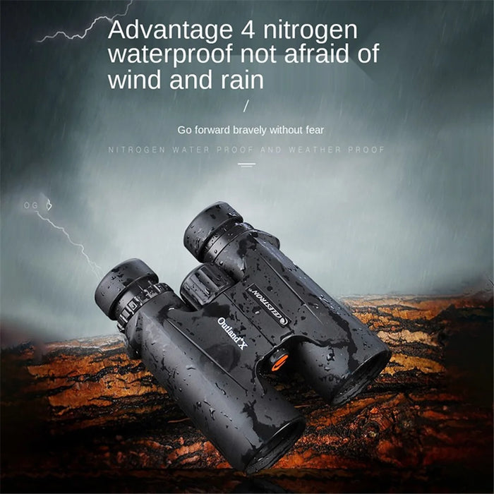 CELESTRON OUTLAND X Series 10X42 Roof Prism Binoculars High Power Telescope HD Waterproof Binoculars for Outdoor Bird Watching Concert Hunting - 6