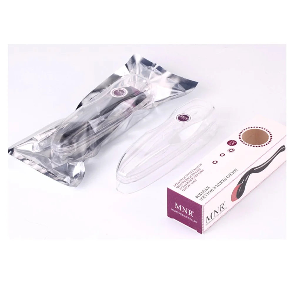 Healthy Care 540 Micro Needles Titanium Microneedle Derma Roller Needle Skin Care - Black / 0.5mm - 3