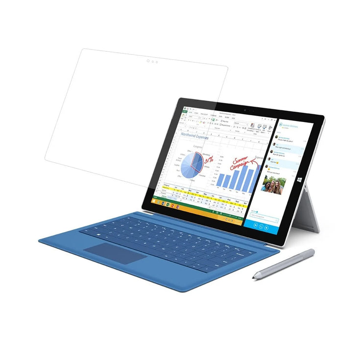 0.4mm Tempered Glass Screen Film for Microsoft Surface Pro 3 (Straight Edge) - 1