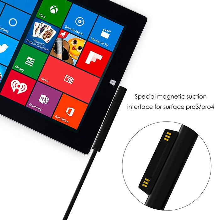 Car Charger Power Adapter Chareging Cable for Microsoft Surface Pro 4 / Pro 3 - 2
