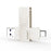 EAGET CF30 2-in-1 Type C USB 3.0 Flash Drive Memory Stick for Type-C Phone Tablet Laptop, 64GB - 2