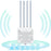 WAVLINK WN573HX3 WiFi 6 Repeater Dual Band Outdoor Wireless Router for Courtyard RV - US Plug - 2