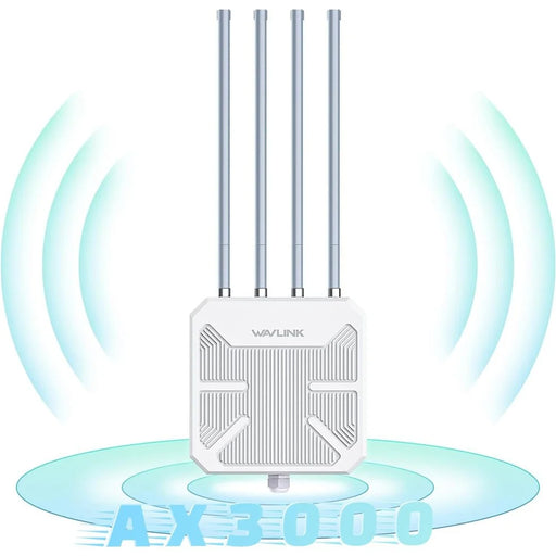 WAVLINK WN573HX3 WiFi 6 Repeater Dual Band Outdoor Wireless Router for Courtyard RV - US Plug - 2