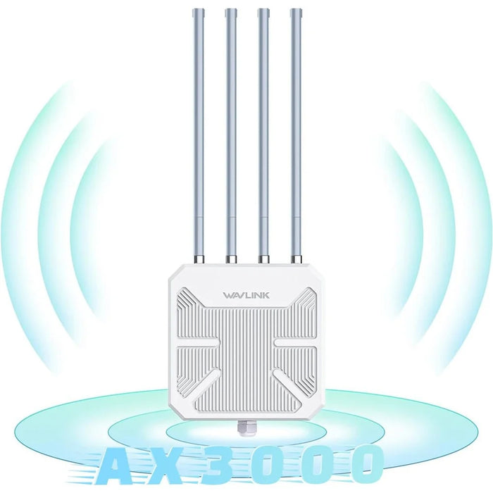 WAVLINK WN573HX3 WiFi 6 Repeater Dual Band Outdoor Wireless Router for Courtyard RV - US Plug - 2