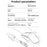 YESIDO KB20 USB Wired Gaming Mouse 7200DPI RGB Light Computer Laptop Mice - 7