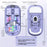 Rechargeable Computer Mouse Wireless Dual-Mode Mouse for Gaming Office Work - Purple - 7