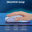 ONIKUMA CW917 Wired / 2.4G Wireless Dual Mode Gaming Mouse Ergonomic Computer Laptop Mice - White - 3
