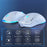 ONIKUMA CW917 Wired / 2.4G Wireless Dual Mode Gaming Mouse Ergonomic Computer Laptop Mice - White - 6