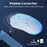 ONIKUMA CW917 Wired / 2.4G Wireless Dual Mode Gaming Mouse Ergonomic Computer Laptop Mice - White - 7