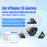 EAGET I90 USB / 8-Pin / Type-C 3-in-1 256GB U-Disk Computer Tablet Phone Flash Drive - 2