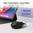 MBLUE M203 Rechargeable 2.4G Wireless Mouse Ergonomic Home Office Mute Mice - Black - 2