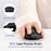 MBLUE M203 Rechargeable 2.4G Wireless Mouse Ergonomic Home Office Mute Mice - Black - 3