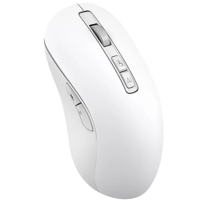 V12 AI Smart Voice Wireless Mouse Real Time Translation Bluetooth-compatible Mouse (International Edition) - White - 3