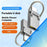 64GB Type-C / USB 2 in 1 Metal Flash Drive Tablet Phone Computer Storage U-Disk with Ring - Tarnish - 2