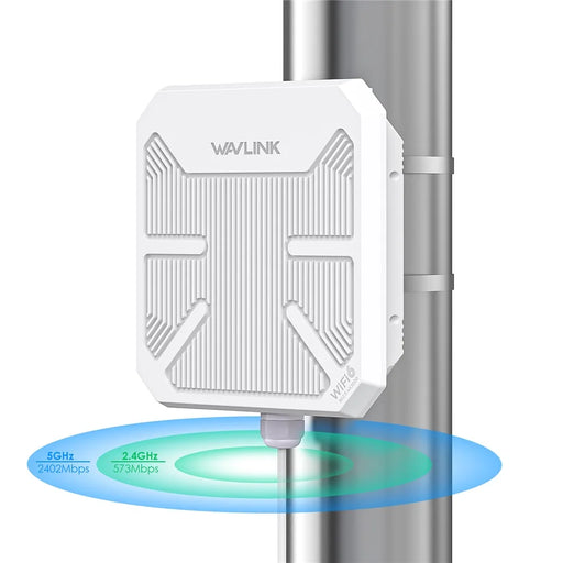 WAVLINK WN573HP3 Dual Band WiFi 6 Outdoor Access Point AX3000 WiFi Repeater Wireless Extender - EU Plug - 2