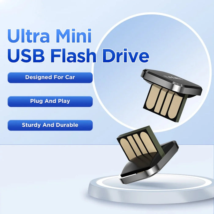 EAGET U8A 16GB Car U Disk Ultra Mini USB 2.0 Flash Disk Zinc Alloy High Speed Data Transfer Thumb Drive - 2