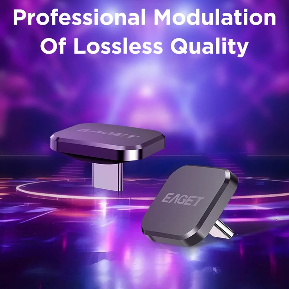 EAGET U8C 64GB Type C Car U Disk Ultra Mini USB 2.0 Flash Disk High Speed Data Transfer Thumb Drive - 6