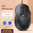 V2 Business Office Wired Mouse 4D Buttons Silent Click Adjustable DPI Ergonomic Design - Black - 2
