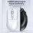 T-WOLF G580 Wired Mouse Ergonomic Design Office Mouse with 3D Anti-Slip Grille Roller 1000-1600 DPI - Black - 4