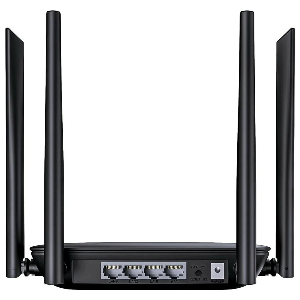 WAVLINK WN530BE1 2.4GHz / 5GHz Dual-Band Gaming Router Gigabit Ports Mesh / AP / Repeater Mode High-Speed WiFi Router - EU Plug - 2