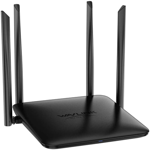 WAVLINK WN530HG4  AC1200 Dual Band 2.4GHz 5GHz WiFi Router Home Gigabit Ethernet MU-MIMO Router - EU Plug - 1
