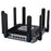 WAVLINK WN592AX6 AX6000 Dual Band WiFi 6 Router 2.5G Multi Gig Port Quad Core CPU for Home / Office - US Plug - 1