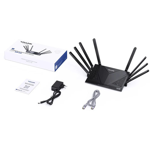 WAVLINK WN536AX6 AX6000 WiFi 6 Router High Speed Dual Band MESH AP Repeater for Gaming - EU Plug - 1