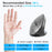 HXSJ Ergonomic Vertical Mouse 2.4G + Bluetooth-Compatible 5.1 Dual Mode 2400DPI Silent Mouse - Grey - 5