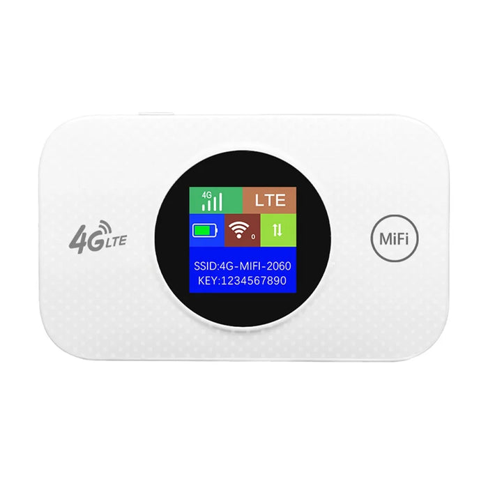 MF968-E Eurasian Version Color Screen Mobile Router 4G Portable WiFi Hotspot Device with Removable Battery - 2