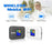 A8-E Eurasian Version Portable 4G LTE Pocket WiFi Router Wireless Network Hotspot Mobile Broadband Device - White - 3