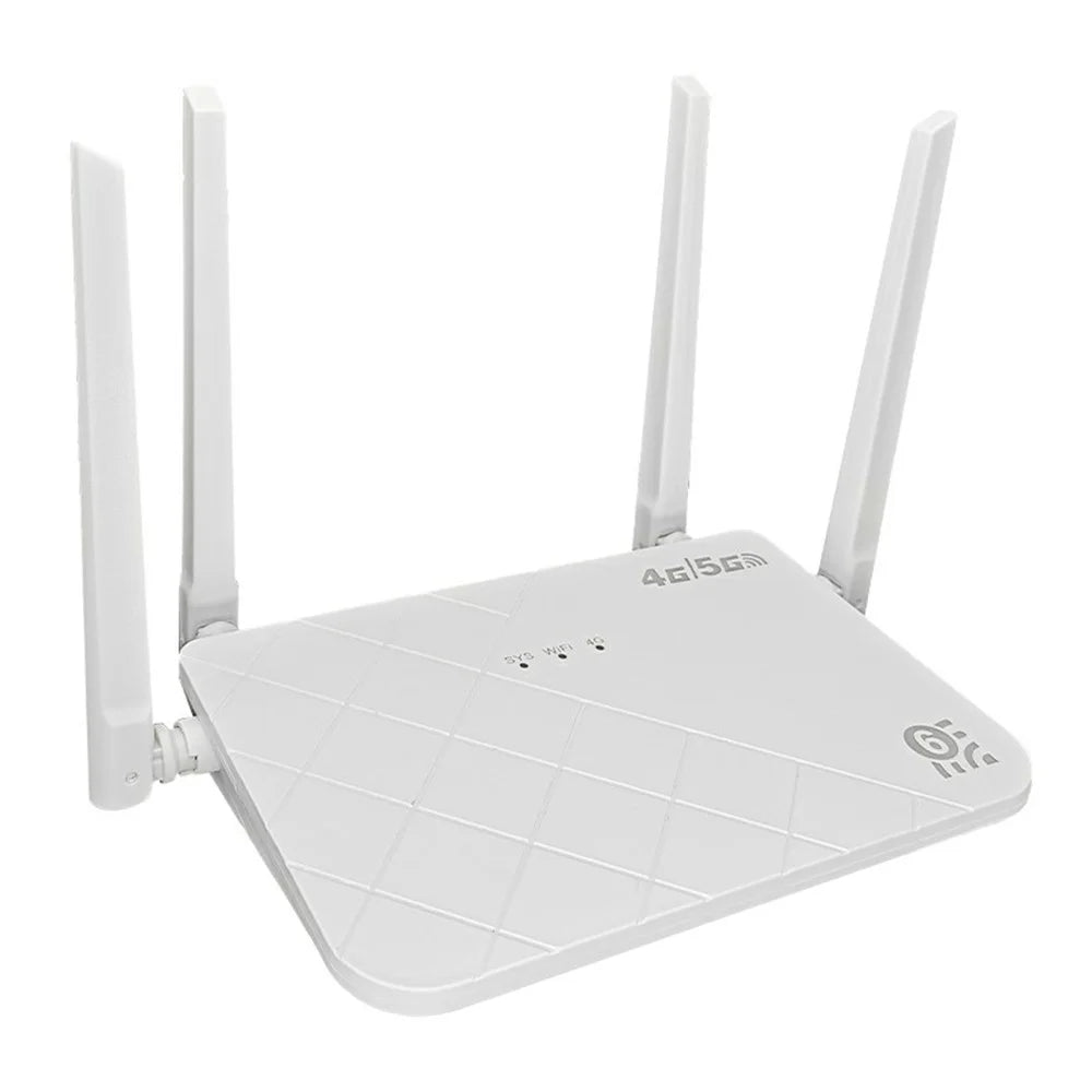 CP108 WIFI 5G LTE 4G Router 300Mbps Wireless Hotspot Home Office Internet Sharing Device - White / EU Plug - 1