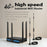 ED126-E 4G LTE Router WiFi CPE 3 Ethernet Ports Wireless Network Router with 2 Outdoor Suction Cup Antennas - US Plug - 3