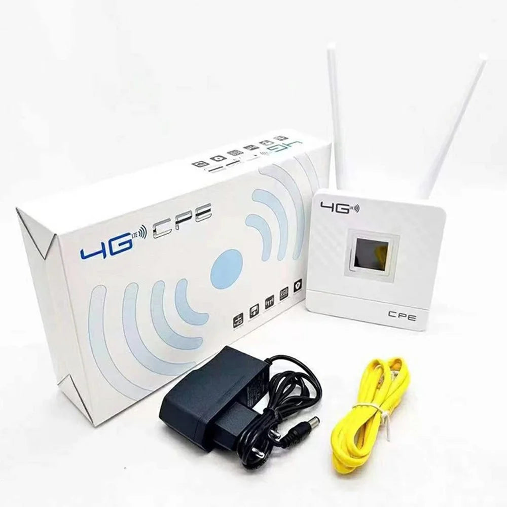 CPF903 Eurasian Version WIFI SIM Card CPE Router Home Office LTE 4G Wireless Network Router - US Plug - 7