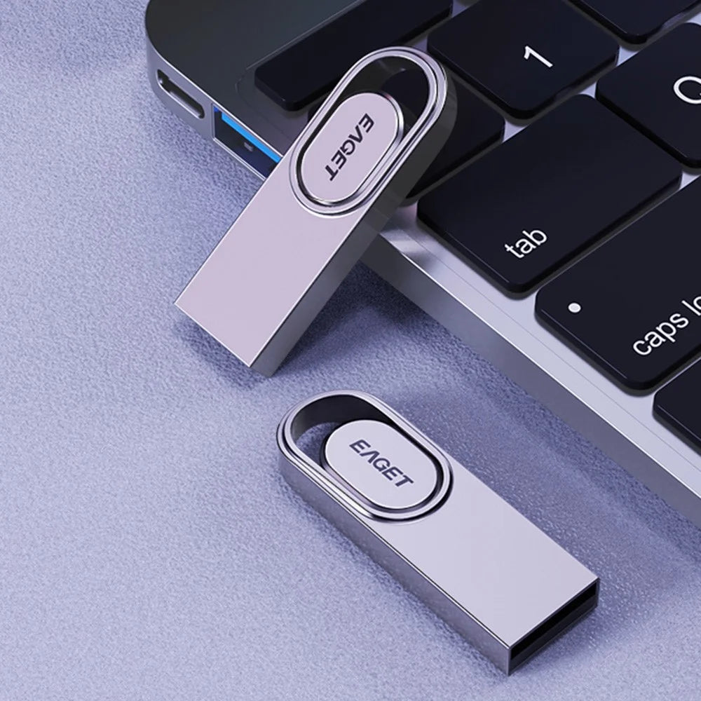 EAGET U5 64G USB 2.0 Flash Drive High Speed Transformation USB Stick Waterproof Memory Stick with Zinc Alloy Design - 5