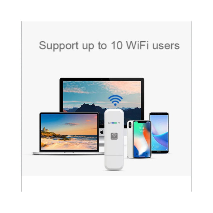 LDW931 USB Modem with SIM Card Slot 4G LTE Wireless Router Travel WiFi Hotspot, European Version - 5