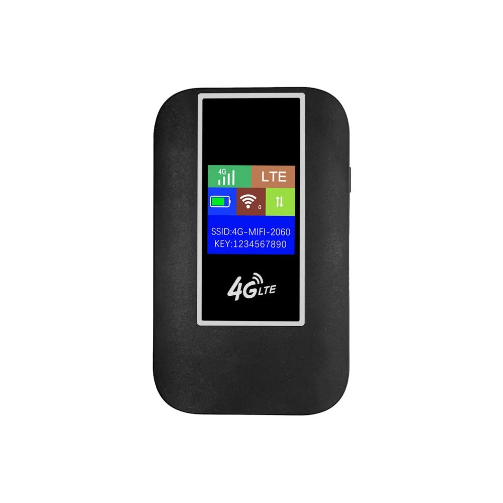MF860 Color Screen Portable 4G LTE WiFi Router for Travel Wireless Pocket Hotspot, Eurasian Version - 1